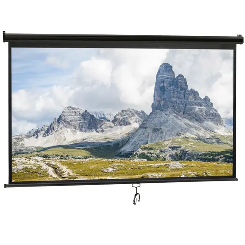 Segawe 100 in Metal Shell Durable Projector Screen - 16:9 Full 4K HD, Auto Lock, 160° View Angle, Portable Wall-Mount (118.8in Compatibility),sohochic