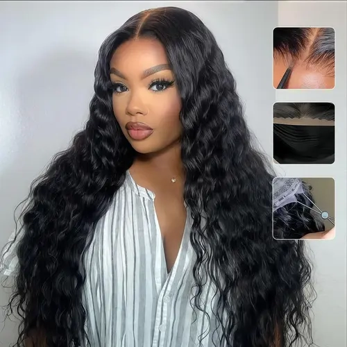 [NEW IN] CheetahBeauty Wear and Go Glueless Wigs Human Hair Pre Plucked Pre Cut 7×6 HD Lace No Glue Deep/Body Wave Lace Front Wigs for Black Women Brazilian Human Hair Wig With Natural Hairline #SohoChic #tiktokshopstockup