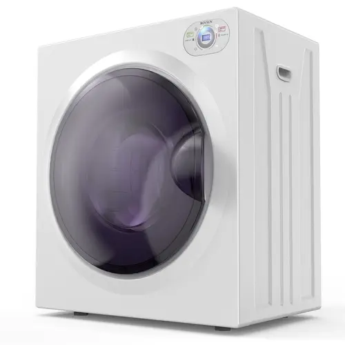 ROVSUN Compact Full Automatic Portable Dryer Machine, 1.5/1.8/2.6 Cu.Ft 1400W Fast Drying Front Load Tumble Unit with Stainless Steel Tub, LCD Control Panel & 6 Modes for Apartment, Home,sohochic