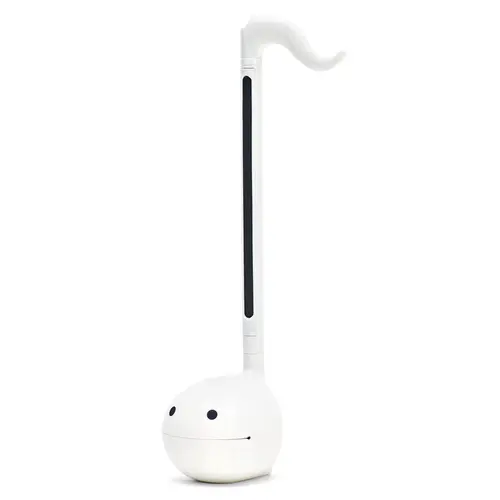 Otamatone Regular [White] - Japanese Musical Instrument Electronic Synthesizer - Maywa Denki Studio - Fun Gift for Children, Teens, & Adults