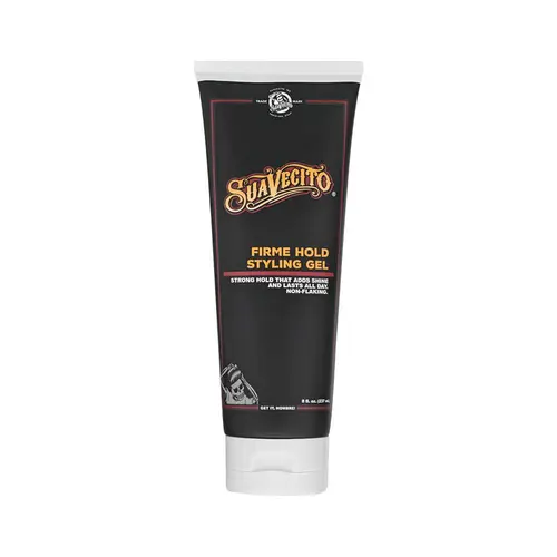 Suavecito Firme Hold Styling Gel - Strong Hold Hair Gel For Men Hair Product Haircare Styling Product