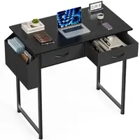 Modern Adjustable Multi-Function Gaming Computer Desk Stand - 250lb Capacity, Multiple Drawers, Storage Bag, Headphone Hook, Adjustable Legs, Durable Office Furniture for Small Spaces, Work From Home Home Office Ideas Apartment Use, Gaming Desk