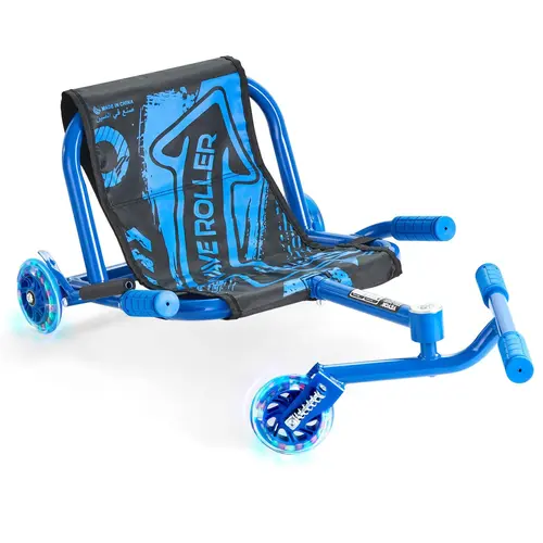 【toolupgrade】Ride on Scooter 132 lbs Powered by Zig-Zag Motion Drift Cart for Kids Ages 4+