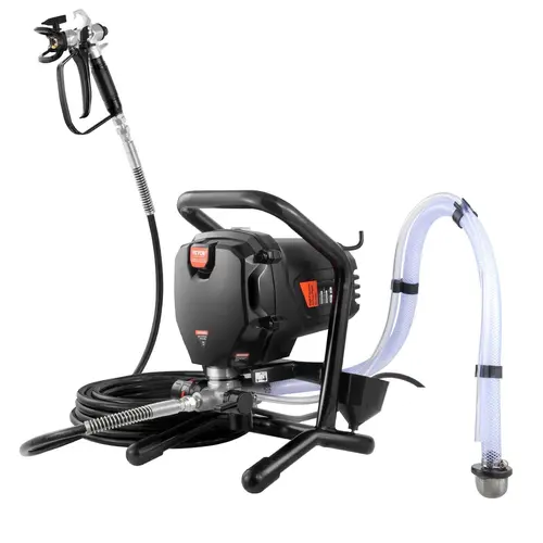 【toolupgrade】VEVOR Handheld Airless Paint Sprayer - High Performance Electric Model with Infinite Speed Control, Fast Coverage, Efficient Painting, Paint-Saving Atomization, Multiple Specifications for Home Interior/Exterior Furniture, Fences