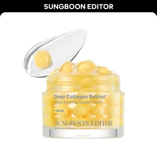 [Sungboon] Retinol Capsule Cream | Tiktok Viral Capsule Creams for Uneven Skin Tone, Glow Hydration, Korean Skincare, K-beauty