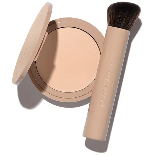 No Makeup Makeup 4-in-1 Foundation with Brush