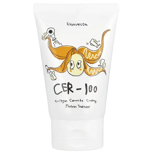 Elizavecca Cer-100, Collagen Ceramide Coating Protein Treatment, 3.38 fl oz (100 ml)