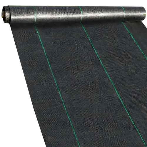 【Back to School】VEVOR 6FTx300FT Premium Woven Mesh Weed Blocker Roll, 3.2OZ Heavy-Duty Polypropylene Outdoor Weed Control Fabric, High Permeability Geotextile Ground Cover for Flower Bed Underlayment