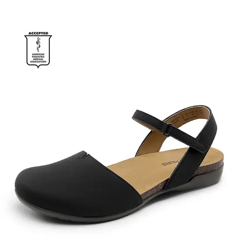 Dream Pairs Women's Shoes Closed Round Toe Cork Footbed Flats with Arch Support & Memory Foam - Lightweight Sandal for Beach-to-Evening, Everyday Walking,sohochic