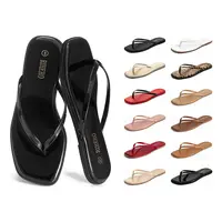 RIHERO Women's | Vegan Leather Women Flip Flops | Memory Foam | Lightweight | Non-Slip - Foundations - Summervibes,back to school,back to school haul,sohochic