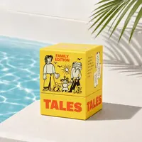 TALES Family Edition - 150 Conversation Cards for Family Games, Dinners, and Gatherings - Perfect for Adults Teens and Kids - Prompts for Meaningful Connections