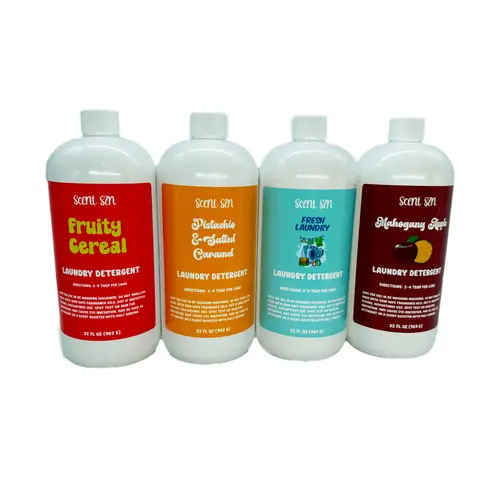SCENT SZN Scented Liquid Detergent - Household Laundry Detergent with Cleaner Laundry Fragrance, Scented Laundry
