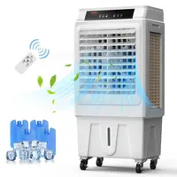 【Back to School】VEVOR Portable Evaporative Air Cooler - 3100 CFM Swamp Coolers, 135° Oscillating Unit with 3 Adjustable Speeds, 12H Timer, 9 Gal Tank, Cooling Humidifying for 950 Sq.ft Indoor/Outdoors, Garden Hose Compatible