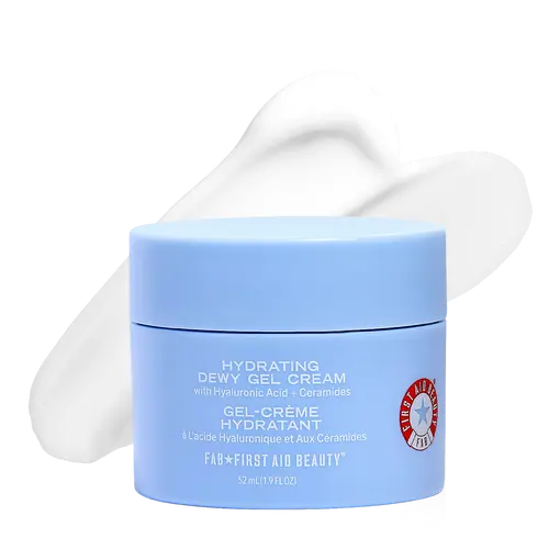 Hydrating Dewy Gel Cream Moisturizer with Hyaluronic Acid + Ceramides