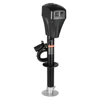 【toolupgrade】VEVOR Electric Trailer Jack 5000 lbsHeavy Duty RV Electric Power Tongue Jack with 7-pin ConnectorManual Crank Handle & Weatherproof Jack Cover10"-28.3" Liftfor TrailersCampers & RVsBlack,father'sdaygifts