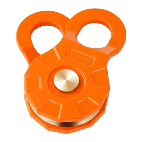 【toolupgrade】VEVOR 30 T Winch Snatch Block, 66,000 lbs Break Strength Pulley System for 0.4"-0.55" (14mm) Rope, Heavy Duty Vehicle Parts for Truck & Tractor ATV Recovery Side Panel Accessory
