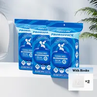 Matern’ella Biodegradable Flushable Probiotic Unscented Unisex XL Adult Wipes, Plant-Based Fibers, Alcohol-Free, Skin Care, Sustainable Hygiene, Soft Mild Formula, 240/640 Total Count, Home Care Toilet Wipes
