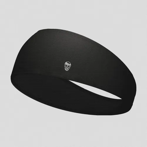 Running Headband - Unisex Four-Way Stretch Running Headband with Breathable and Non-Slip Features, Reflective Logo for Low-Light Runs