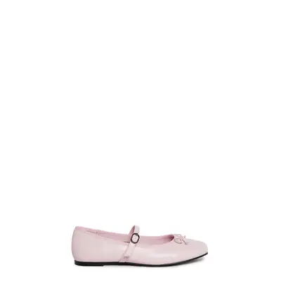 Woven Love Ballet Flats - Pink