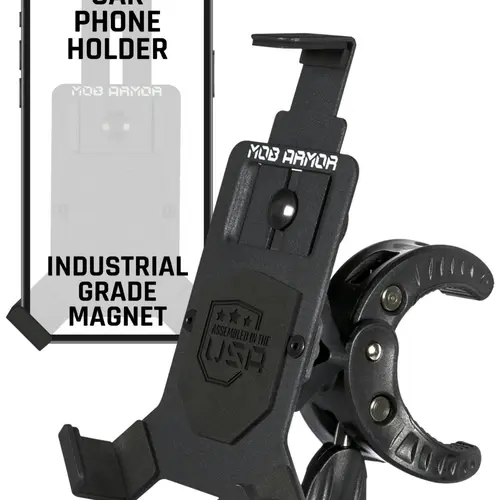 MOB ARMOR Claw Mount Holder - Adjustable Grip Clamp-On Phone Holder for Bike Motorcycle Accessories, ATV, Roll Cages