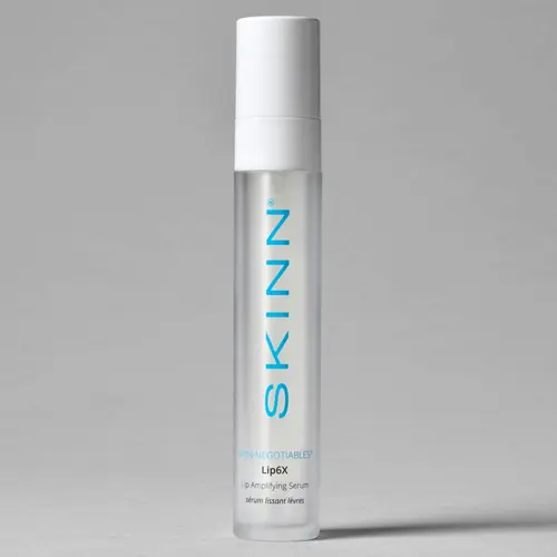 SKINN Cosmetics Lip6X Lip Amplifying Skincare Daily Smooth Comfort, Silky, Lightweight Serum, Restore Moisture w/ Hydrating Hyaluronic