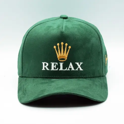 MOJA BASICS Relax Premium A-Frame Snapback Adjustable Hat Full Suede Look One Size Fits Most USA Embroidery MULTIPLE COLORS Deep Green Natural Deep Green - Handcrafted Cap Snapback Cap Personalized Dad Hat