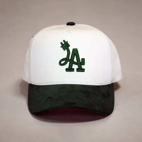LA Plug - Multiple Colors - Premium A-Frame Snapback (Suede Brim/Full Suede)