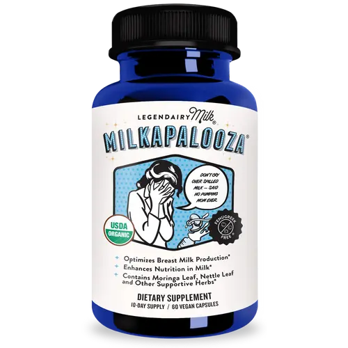 Milkapalooza - Legendairy Milk -  Milk Supply - Lactation Supplement - Milk Enrichment - Certified Organic Herbs - Vegan, Kosher, Halal Certified