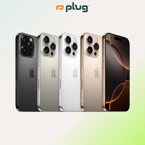 Refurbished iPhone 16 Pro (Unlocked) - Excellent Condition with 1-Year Warranty by Plug
