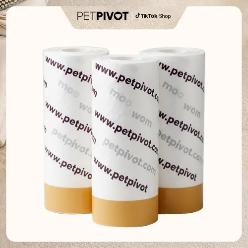 PetPivot AutoScooper 11 Waste Bags, 60-Pack Replacement Trash Bags for AutoScooper 11 Self-Cleaning Cat Litter Box, Helps Seal In Odors, Automatic Litter Box Liner Bags, SohoChic