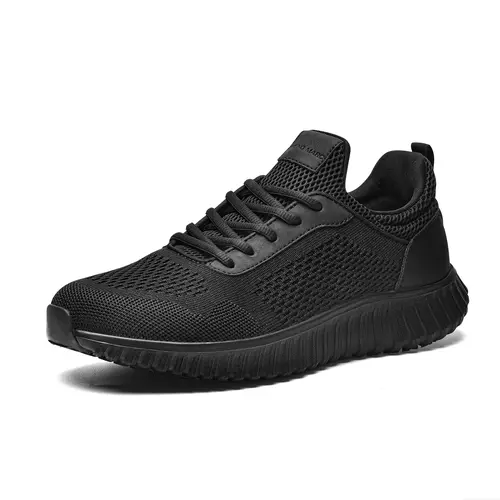 BRUNO MARC Men's Greg Durable Lightweight Mesh Athletic Training Shoes - Lace-Up (Laces), Breathable Upper, Non-Slip Work & Safety Footwear, Casual Walking Shoes, Male Bars-Infused Support, TikTok Shop Back to School,sohochic