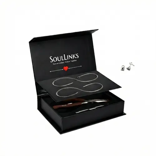 Soullink Permanent Couples Bracelets with Special Clasp - Perfect Date Night Gift for Anniversary and Birthday