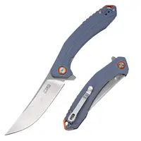 Cjrb Gobi J1906 Folding Tool Knife - AR-RPM9 Steel Blade, G10 Handle, Stainless Steel Pocket Knife for Men - Fishing, Camping, Emergency Survival Tools and Gadgets - Cool Gifts for Guys, Fathers Day Gift,toolupgrade