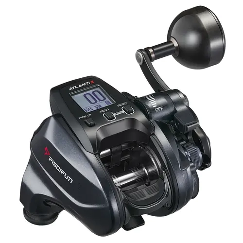 Piscifun AtlantiX 1500 Electric Fishing Reel (Fishing Accessories) - 17 oz Compact Aluminum Body, 5000mAh Battery, ERS System, Smart Controls, 10+1 Sealed Bearings, Corrosion-Resistant Gears, Durable Heat Dissipation, Longer Fishing Time for Coastal Use