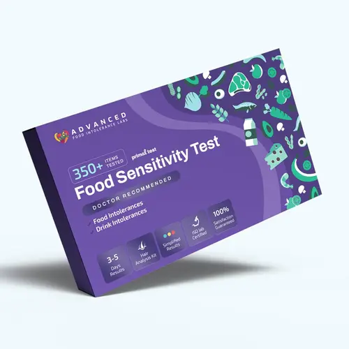 Foods & Drinks Intolerance Test - Quick and Easy Tool for Food and Beverage Sensitivity - Convenient and Easy to Use