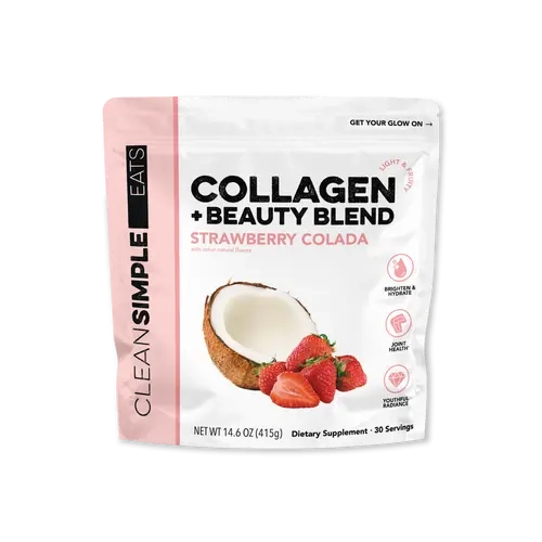 Collagen + Beauty Blend: Strawberry Colada (30 Serving)