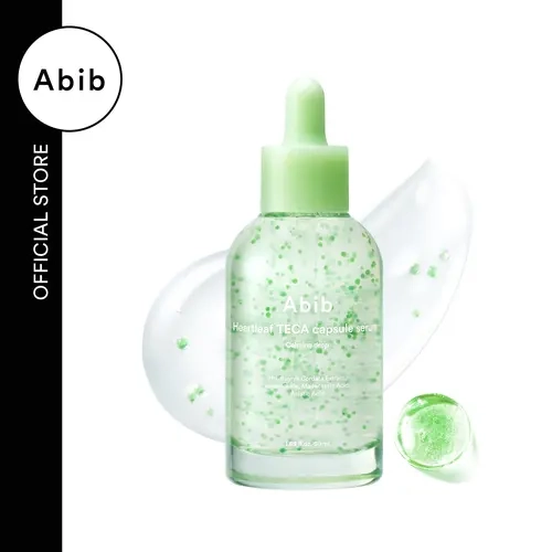 [Abib Official] Abib Heartleaf TECA Capsule Serum Calming Drop, Korean Skincare Serum & Essences for Acne-Prone Skin, Calms Acne, Soothes, Cools, Repairs Skin, Brightens Blemishes, Treats Dark Spots