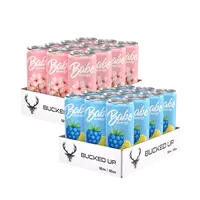 Bucked Up ALL NEW Babe Energy Drink Sport Beverage 12-Pack