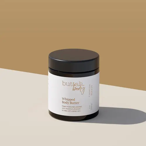 [Buttah Skin] Buttah Body Scented Whipped Body Butter For Ultra Moisturized Skin 4oz Hydrating Moisture With Vitamins A B And E Daily Organic Shea Butter