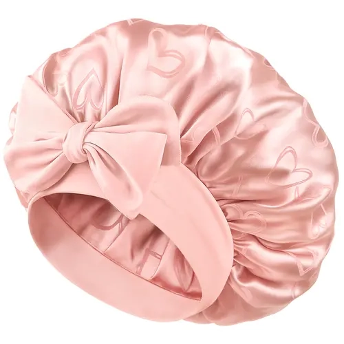 YANIBEST Women's Double Layer Silk Satin Bonnet, Wrap Style Sleep Cap with an Adjustable Long Tie Band for Night Haircare and Wig Protection, Elastic Hair Bonnet, Hair Care Tool, Protects Hair,clothes for back to school,first day of school outfits,sohochi