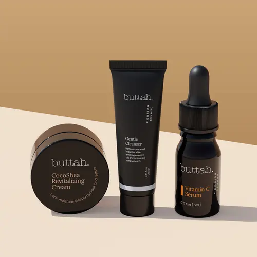 Sample Skincare Set For Discoloration w/Vitamin C Serum For Dark Spots