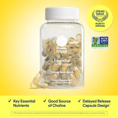 Ritual Women's Postnatal Multivitamin - 60 Capsules - 30 Servings