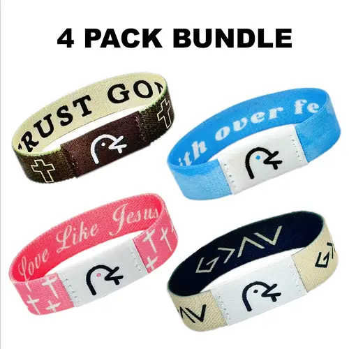 YAPPY Bundle Pack - Daily Christian Bible Verse Bracelets