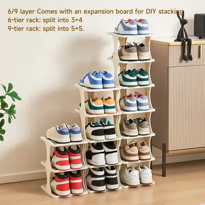 UFORU Multi-layer vertical removable shoe storage rack 1 piece modern shoe rack shoe rack shoe rack cabinet gift storage rack home storage rack home storage supplies