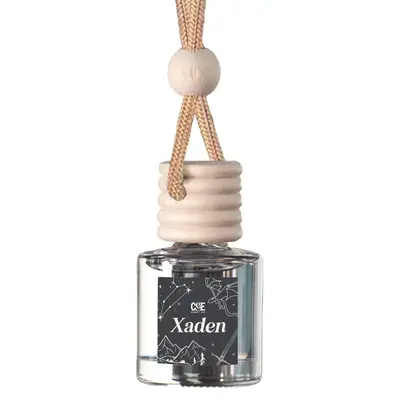 CANDECRAFTCO Bookish Scented Car Fragrance - Long-Lasting Car Interior Diffuser Bottle - Auto Accessories with Liam, Violet, Rhysand Scents