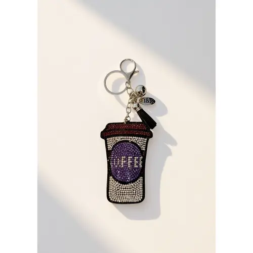 Decorative Iris Keychain Charm (#C09) Stylish Keychain By Iris & Rainbow