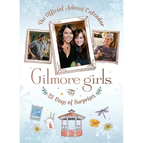 Gilmore Girls: The Official Holiday Advent Calendar with Collectible Prizes, Patches, Magnets, Ornaments, Keychains, Buttons - Stars Hollow, The Dragonfly Inn (Books, Humanities & Social Sciences Category), Surprise