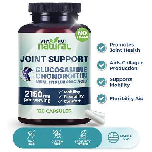 Why Not Natural Glucosamine Chondroitin MSM, Joint Support Supplement