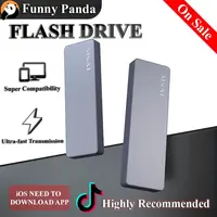 FunnyPanda 1TB USB 3.0 Fast Copy Portable Flash Drive - Foldable USB Thumb Drive with Easy Connectivity for Computer, Tablets, iPhone, Android, Mac, Harmony Devices (Work & Daily Use),sohochic