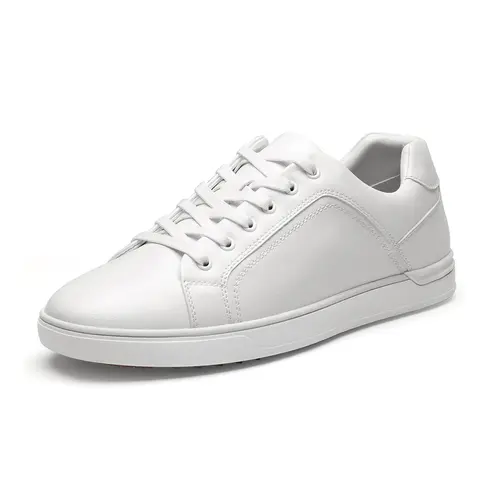 BRUNO MARC Anniversary Men's Solid Black Nonslip Athletic Lace-Up Low Casual Trainers - All-Season Shoes for Daily Walking, Back to School, Backtoschoolshopping, Cool Gifts for Guys, Father's Day Gifts,sohochic